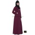 Designer Coat abaya- Maroon Designer Coat abaya- Maroon